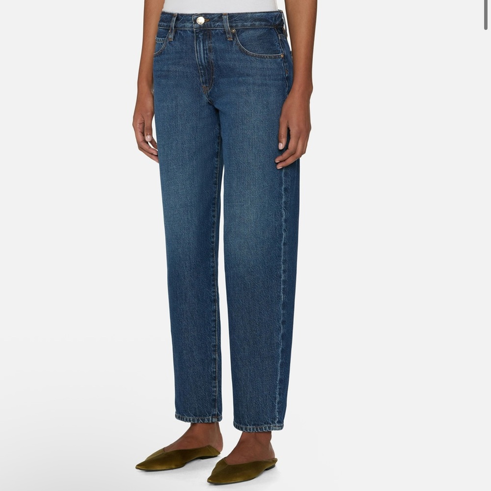 FRAME the candle barrel jeans 27